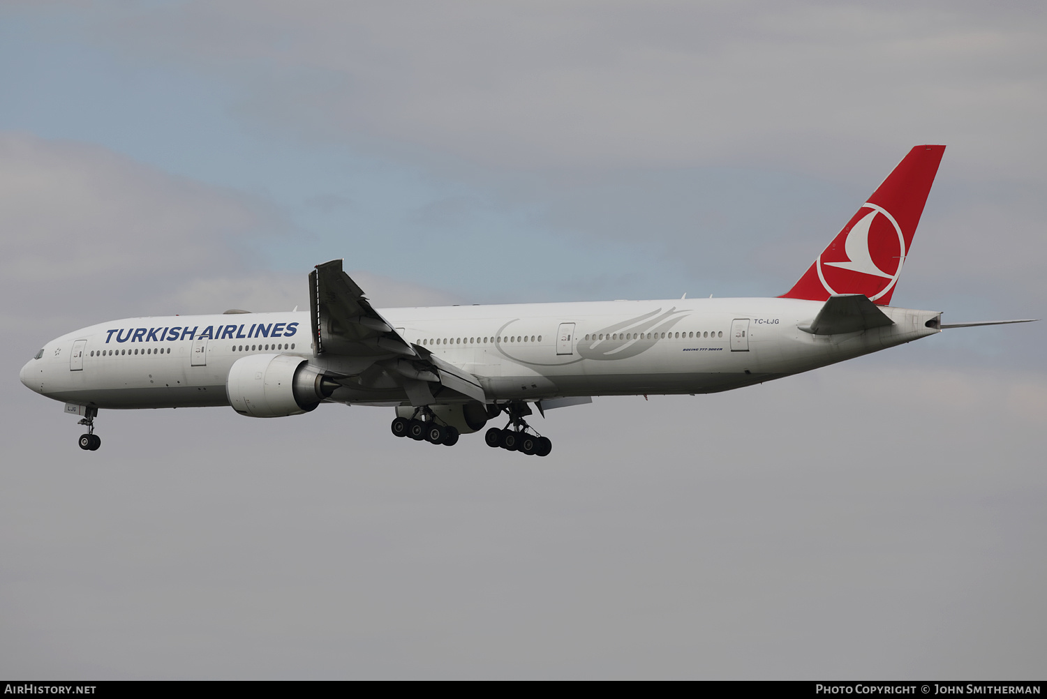Aircraft Photo of TC-LJG | Boeing 777-3F2/ER | Turkish Airlines | AirHistory.net #357801