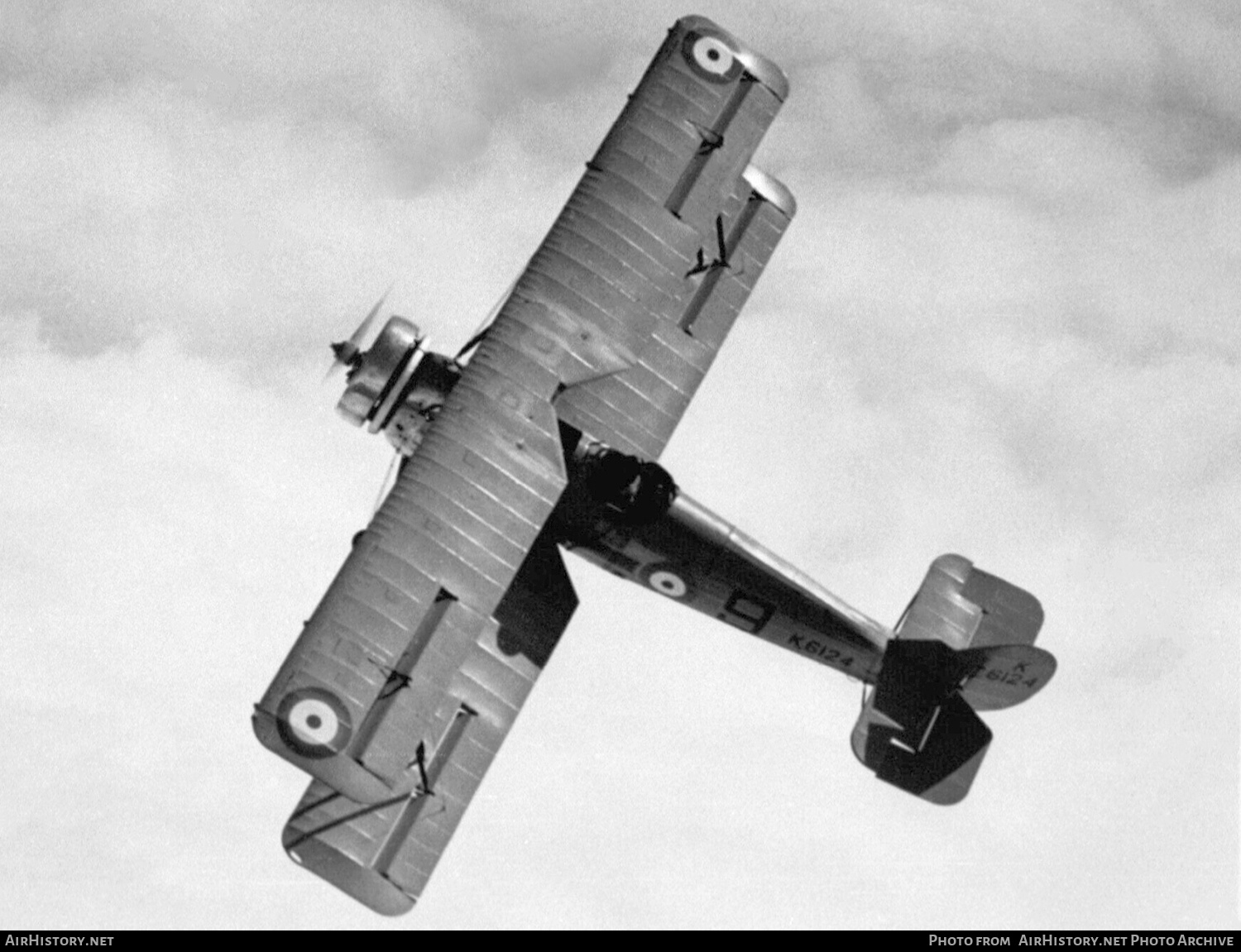 Aircraft Photo of K6124 | Avro 621 Tutor Mk1 | UK - Air Force | AirHistory.net #357818