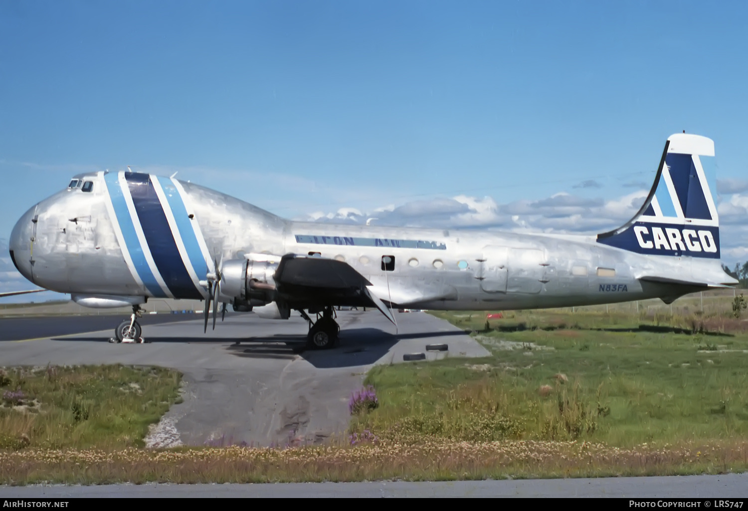 Aircraft Photo of N83FA | Aviation Traders ATL-98 Carvair | Falcon Airways | AirHistory.net #357835