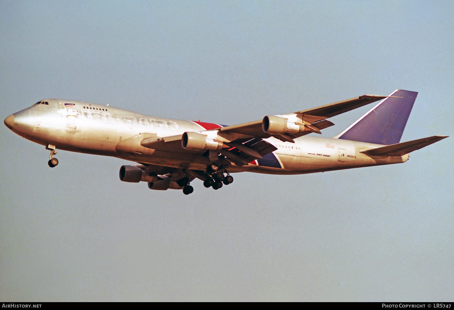 Aircraft Photo of N635FE | Boeing 747-245F/SCD | Federal Express | AirHistory.net #357842