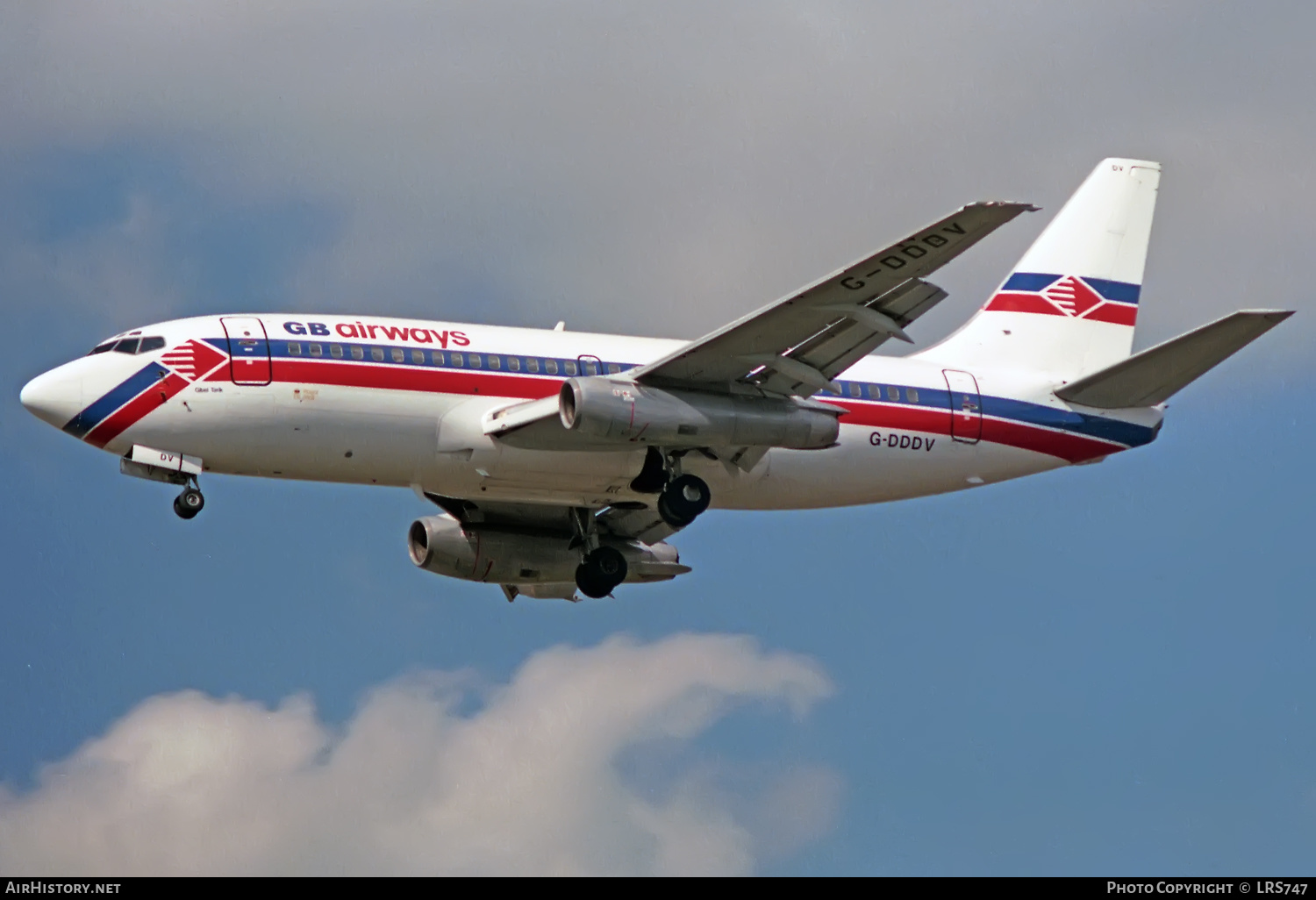 Aircraft Photo of G-DDDV | Boeing 737-2S3/Adv | GB Airways | AirHistory.net #357843