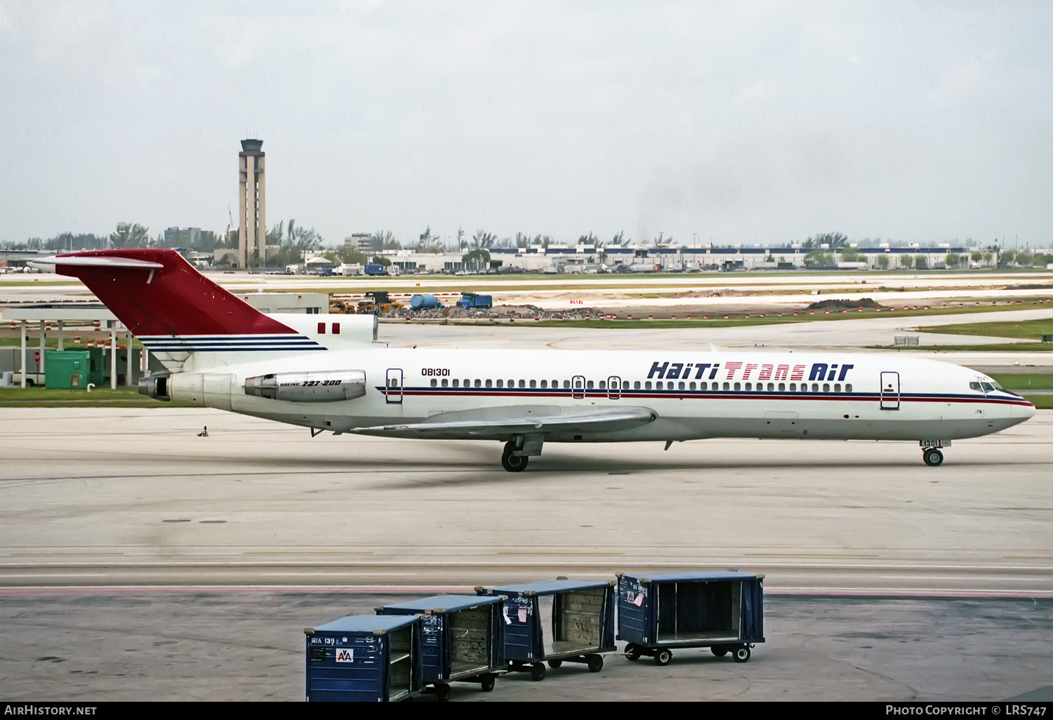 Aircraft Photo of OB-1301 / OB1301 | Boeing 727-247 | Haiti Trans Air | AirHistory.net #357846