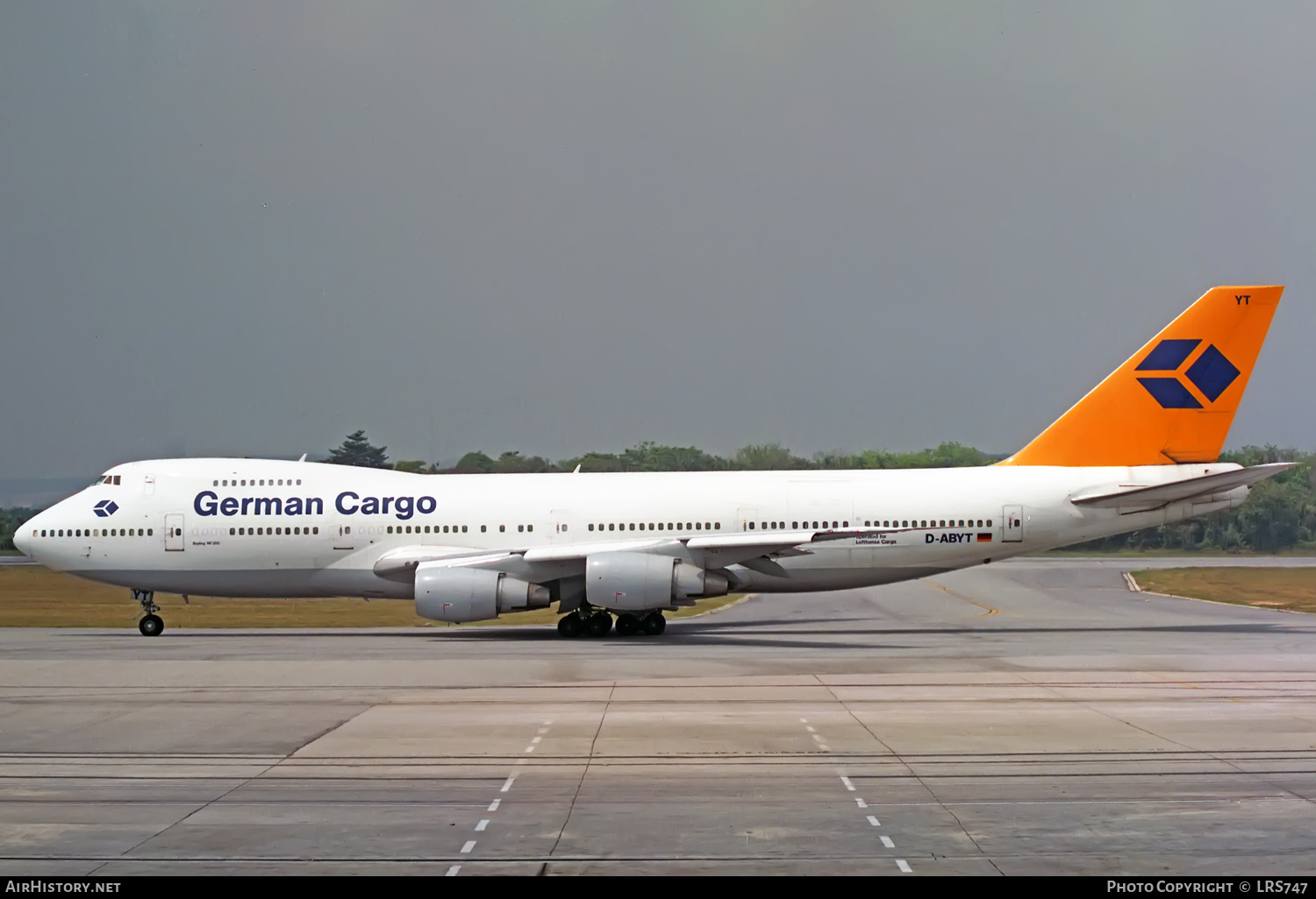 Aircraft Photo of D-ABYT | Boeing 747-230BM | German Cargo | AirHistory.net #357848