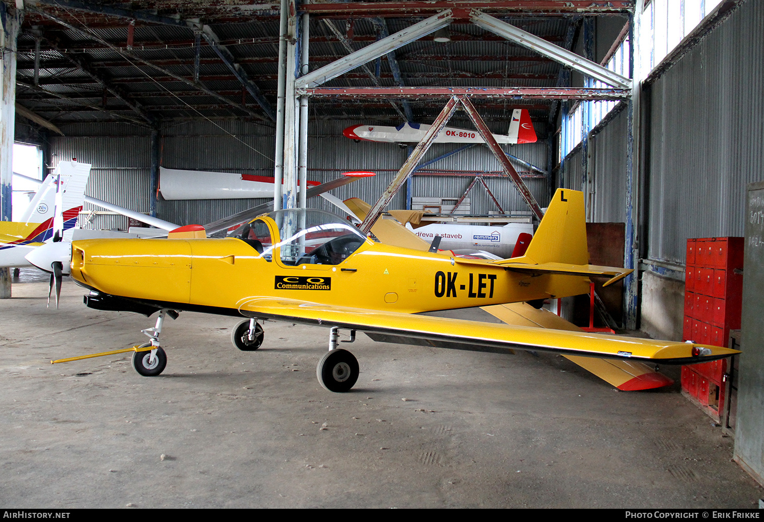 Aircraft Photo of OK-LET | Slingsby T-67M-260 Firefly | CQ Communications | AirHistory.net #357849