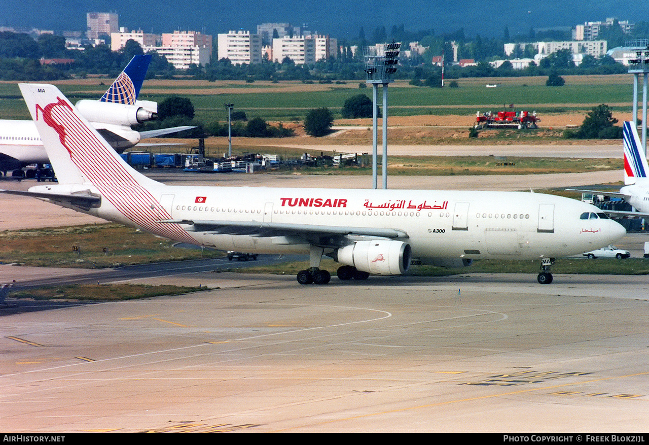 Aircraft Photo of TS-IMA | Airbus A300B4-203 | Tunisair | AirHistory.net #357870