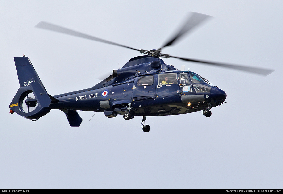 Aircraft Photo of ZJ164 | Aerospatiale AS-365N-2 Dauphin 2 | UK - Navy | AirHistory.net #357893