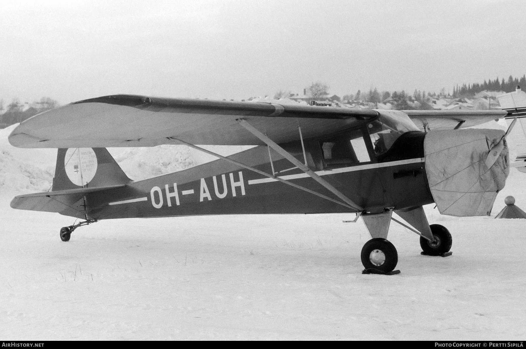 Aircraft Photo of OH-AUH | Taylorcraft Plus D | AirHistory.net #357930