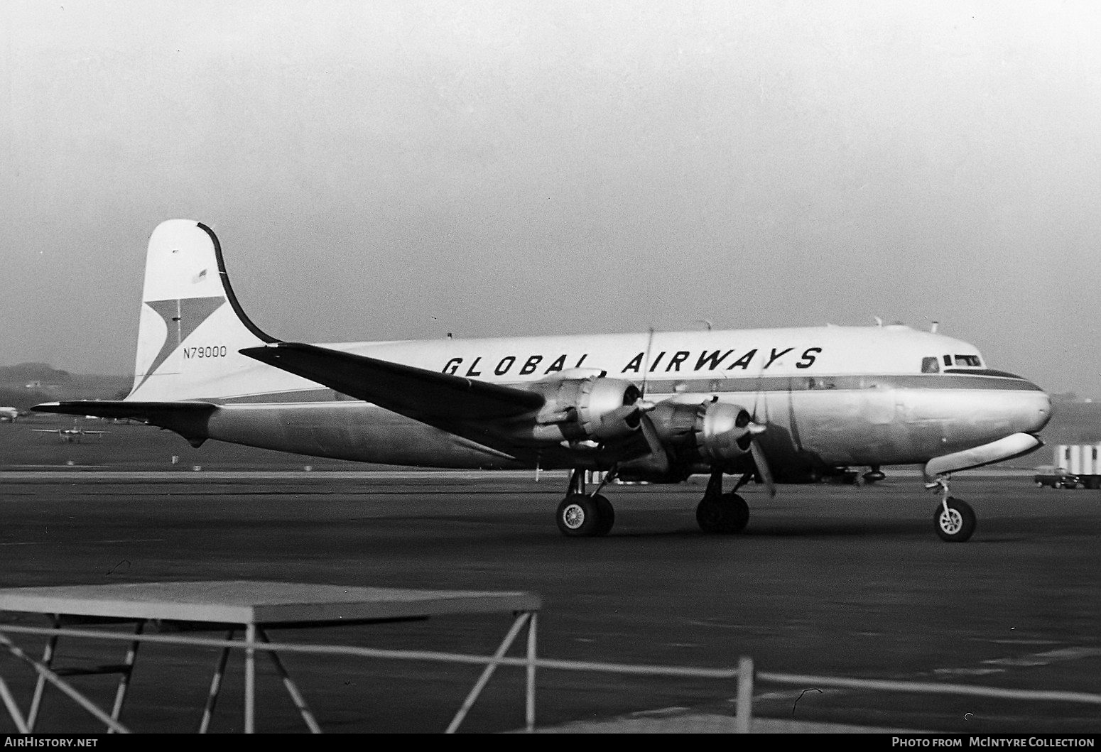 Aircraft Photo of N79000 | Douglas C-54A Skymaster | Global Airways | AirHistory.net #357932