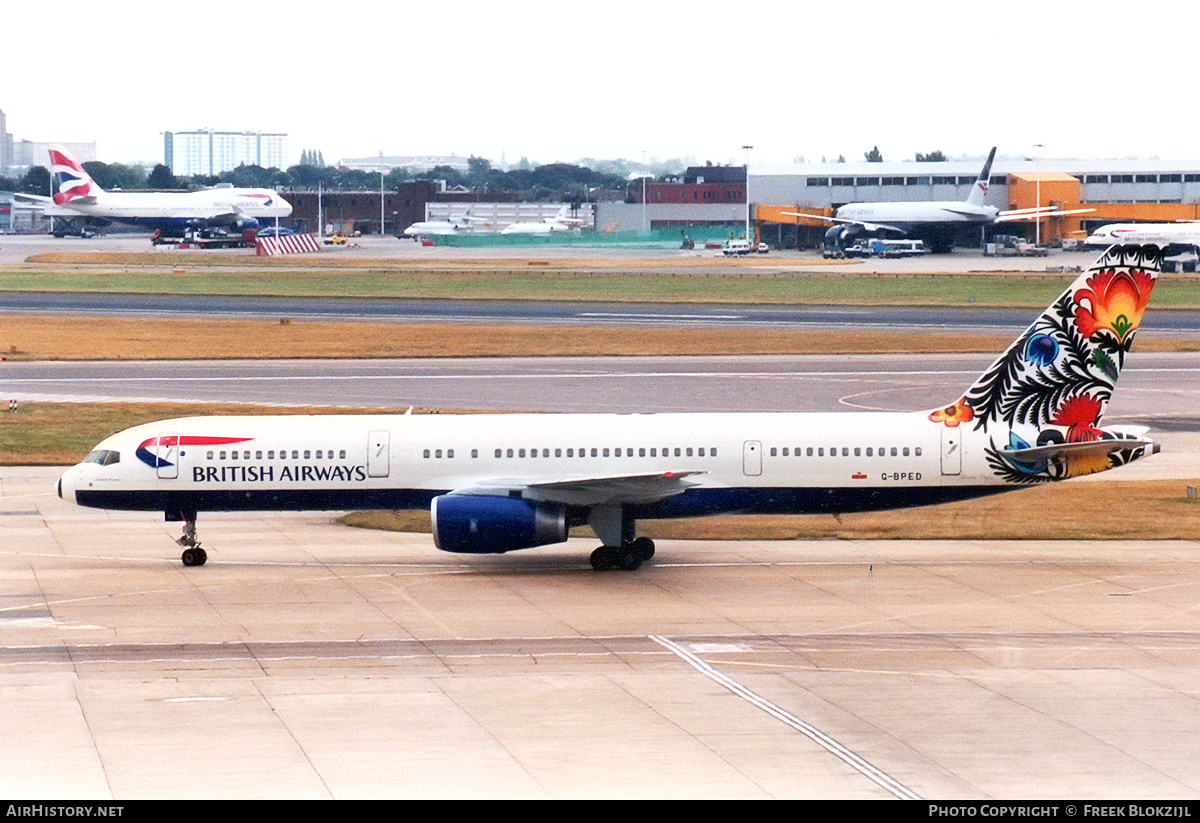 Aircraft Photo of G-BPED | Boeing 757-236 | British Airways | AirHistory.net #357950