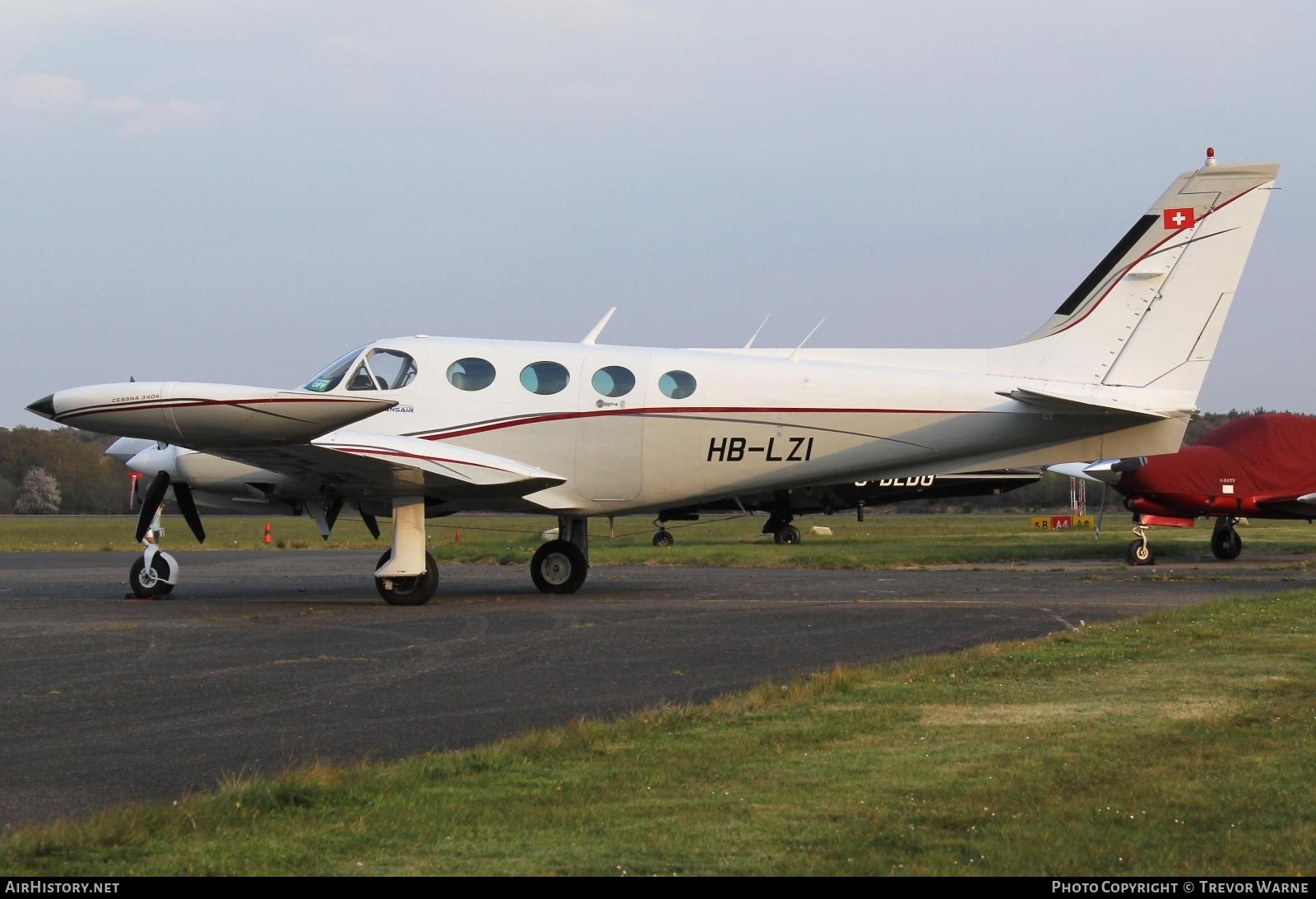 Aircraft Photo of HB-LZI | Cessna 340A | AirHistory.net #357955