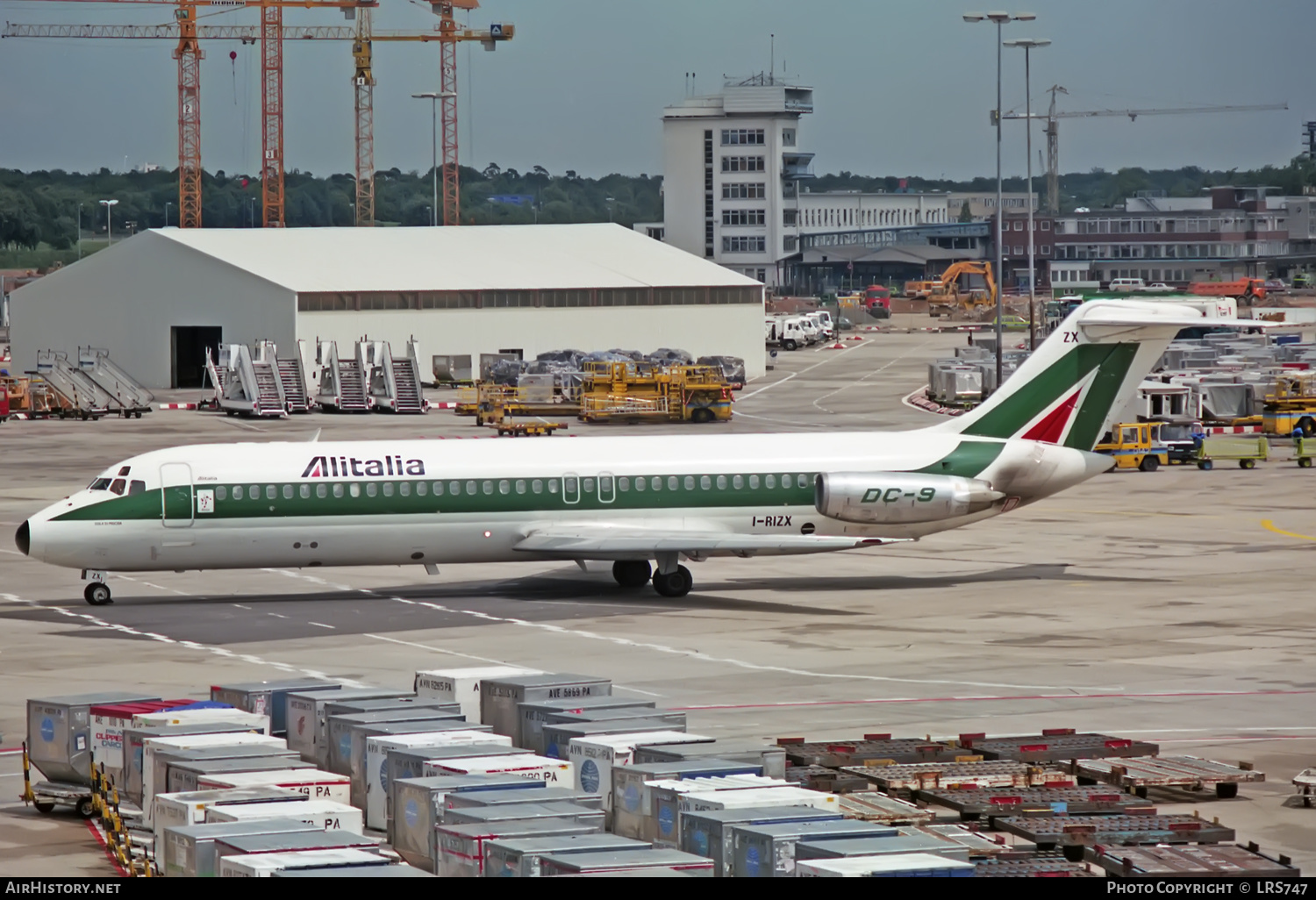 Aircraft Photo of I-RIZX | McDonnell Douglas DC-9-32 | Alitalia | AirHistory.net #357957