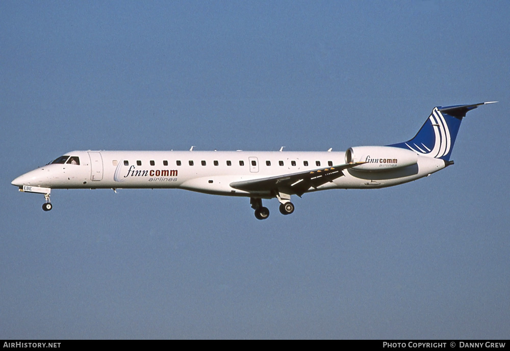 Aircraft Photo of OH-EBE | Embraer ERJ-145LU (EMB-145LU) | Finncomm Airlines | AirHistory.net #357965