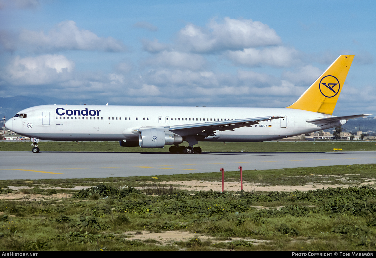 Aircraft Photo of D-ABUA | Boeing 767-330/ER | Condor Flugdienst | AirHistory.net #357966