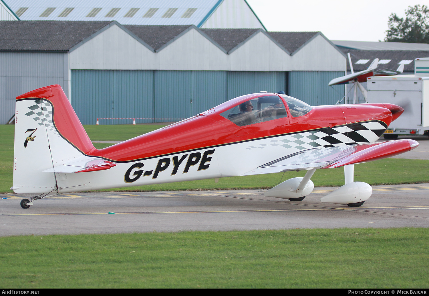 Aircraft Photo of G-PYPE | Van's RV-7 | AirHistory.net #357967