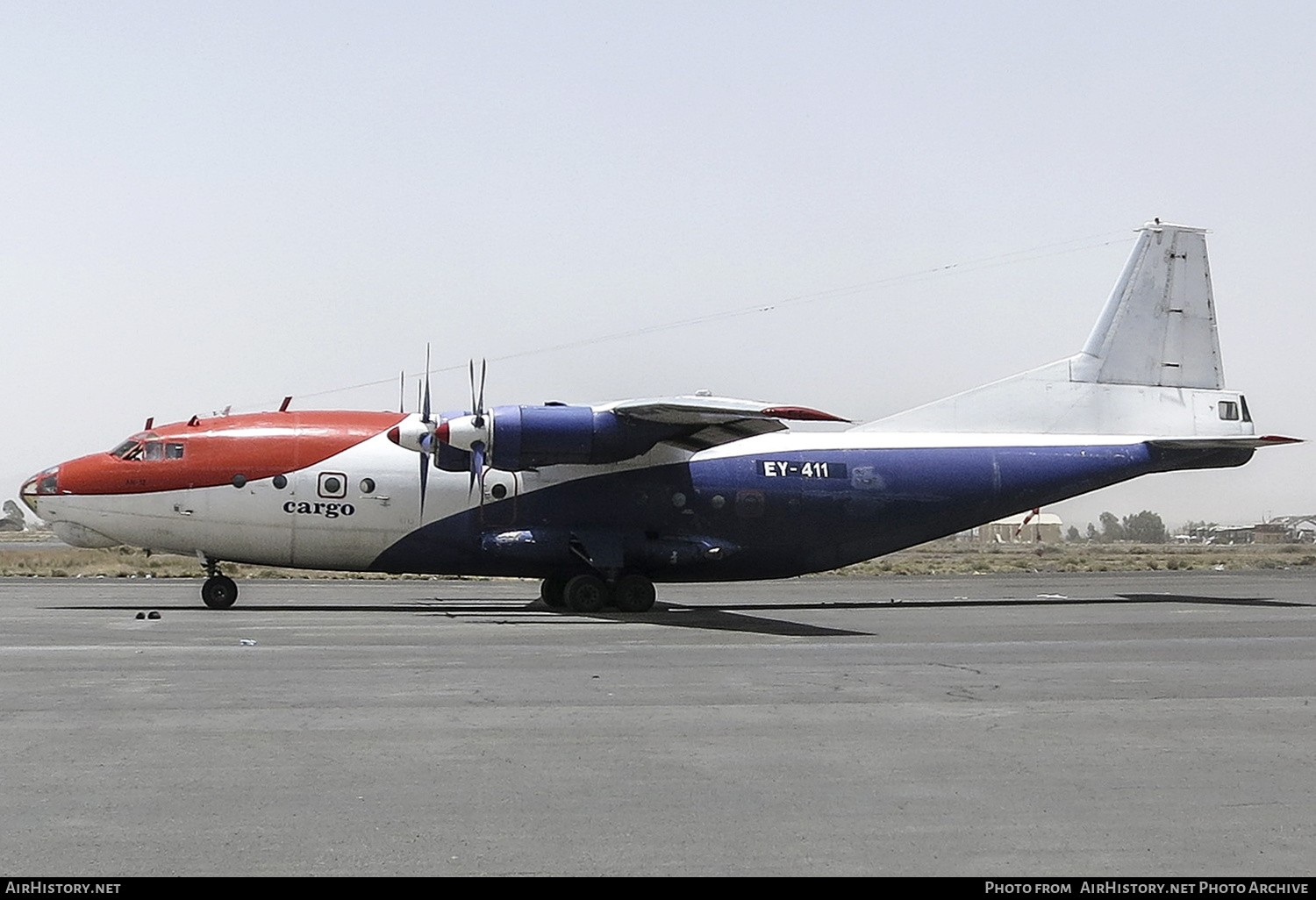 Aircraft Photo of EY-411 | Antonov An-12BK | Air Armenia Cargo | AirHistory.net #357972