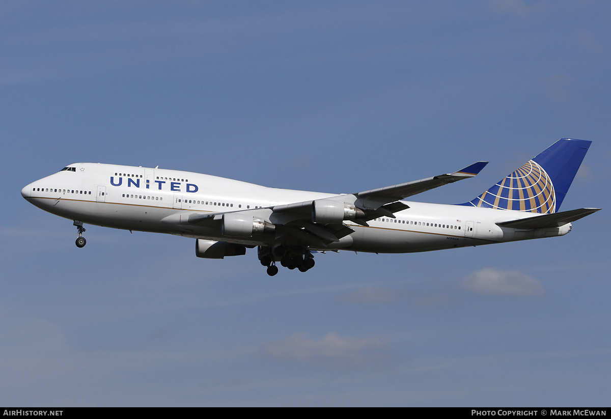 Aircraft Photo of N199UA | Boeing 747-422 | United Airlines | AirHistory.net #357979