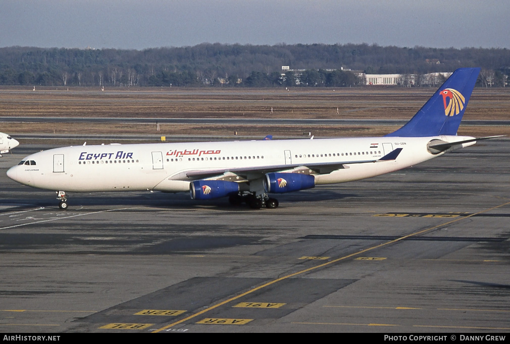 Aircraft Photo of SU-GBN | Airbus A340-212 | EgyptAir | AirHistory.net #357993