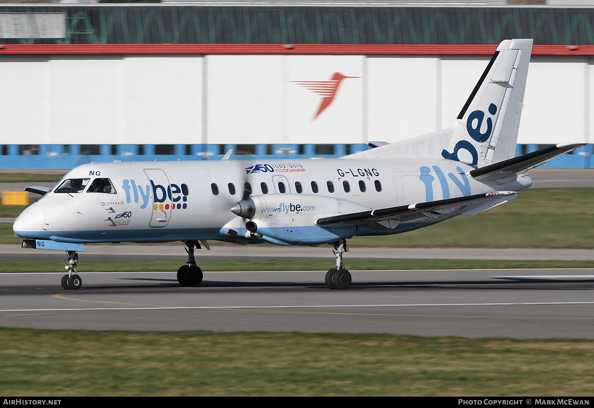 Aircraft Photo of G-LGNG | Saab 340B | Flybe | AirHistory.net #358000