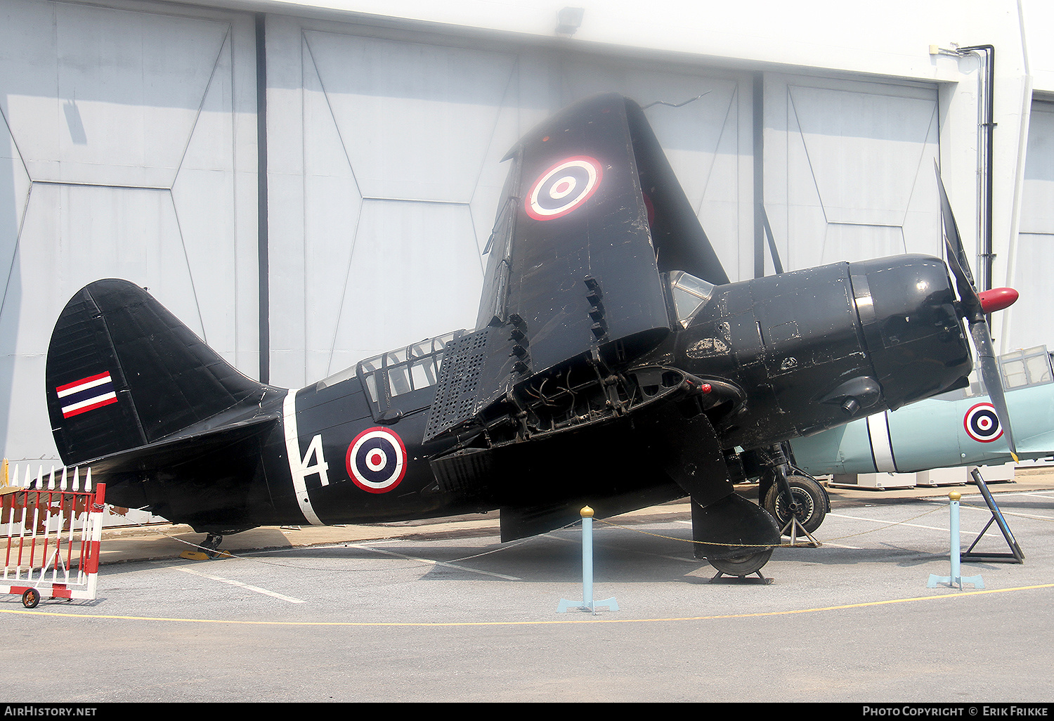 Aircraft Photo of J3-4/94 | Curtiss SB2C-5 Helldiver | Thailand - Air Force | AirHistory.net #358032