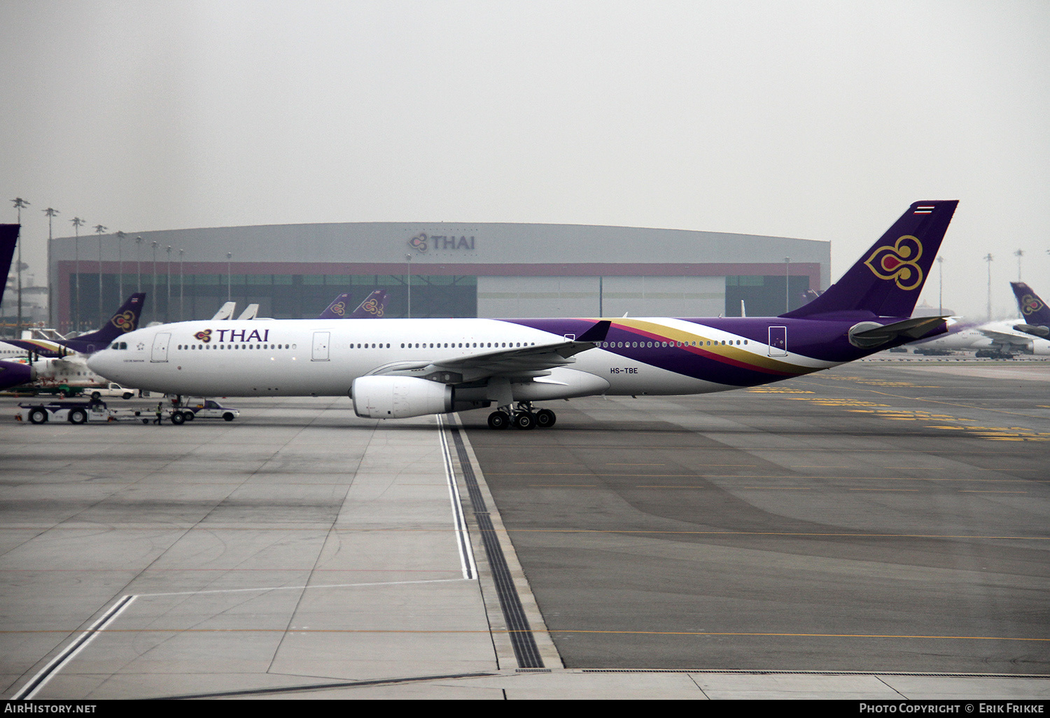 Aircraft Photo of HS-TBE | Airbus A330-343 | Thai Airways International | AirHistory.net #358041