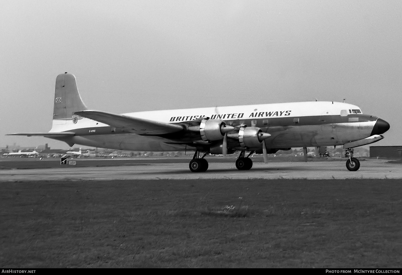 Aircraft Photo of G-APNO | Douglas DC-6A | British United Airways - BUA | AirHistory.net #358046