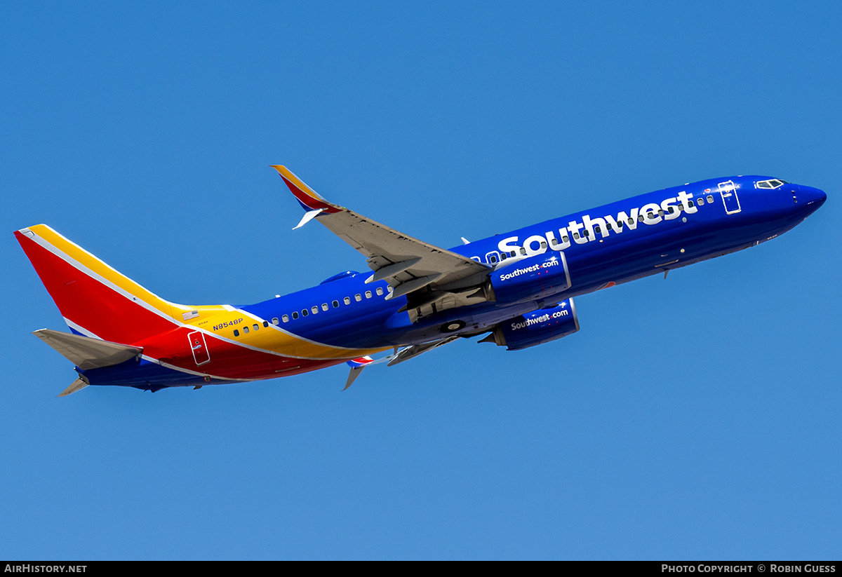 Aircraft Photo of N8548P | Boeing 737-800 | Southwest Airlines | AirHistory.net #358051
