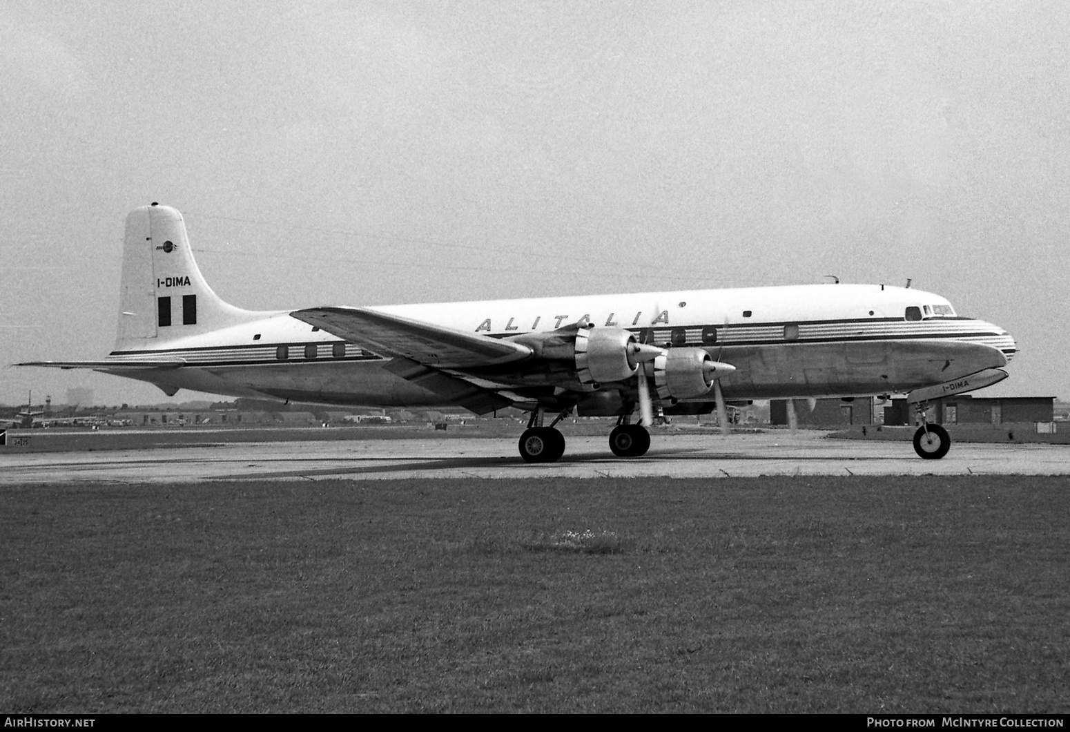 Aircraft Photo of I-DIMA | Douglas DC-6B | Alitalia | AirHistory.net #358059