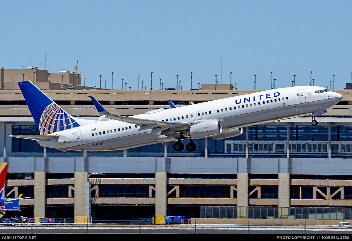 Aircraft Photo of N61881 | Boeing 737-924/ER | United Airlines | AirHistory.net #358063