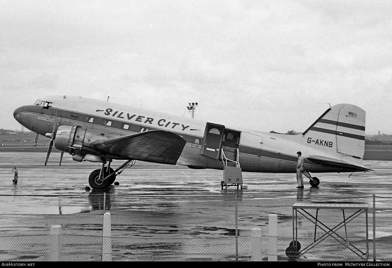 Aircraft Photo of G-AKNB | Douglas C-47A Skytrain | Silver City Airways | AirHistory.net #358066