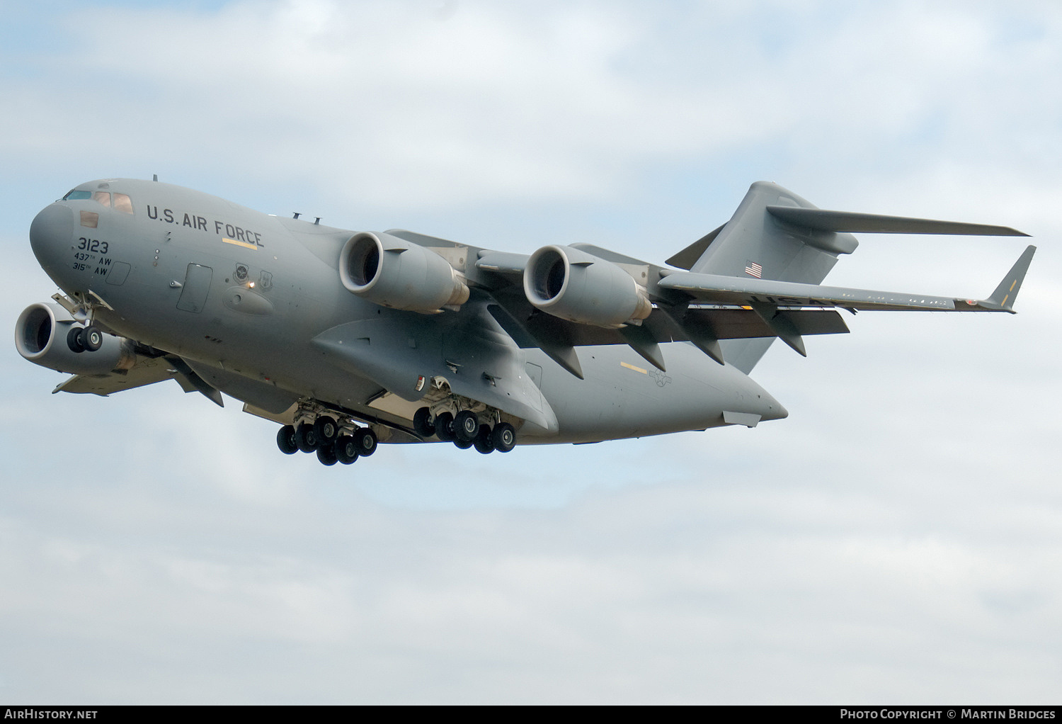 Aircraft Photo of 03-3123 / 33123 | Boeing C-17A Globemaster III | USA - Air Force | AirHistory.net #358068