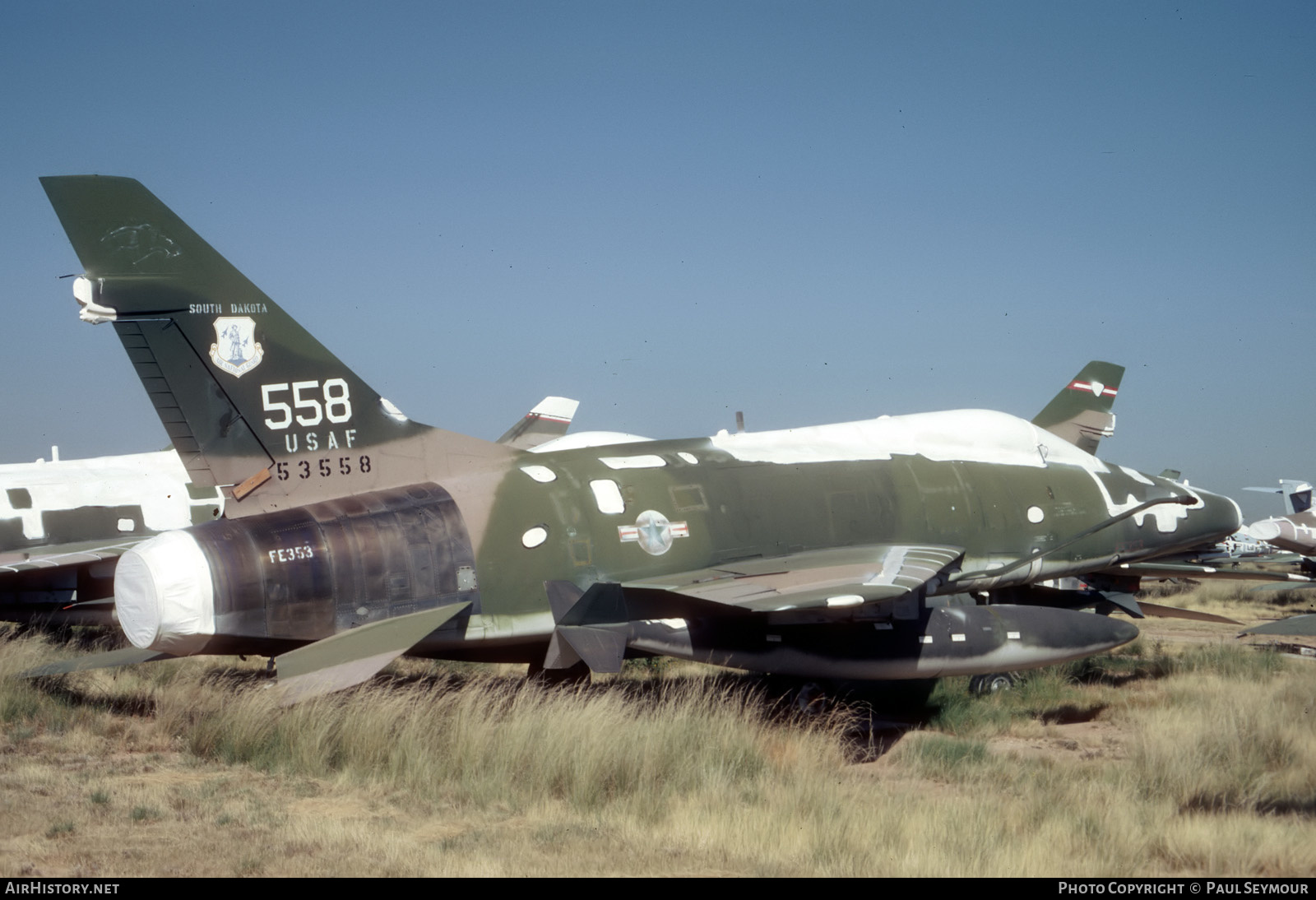 Aircraft Photo of 55-3558 / 53558 | North American F-100D Super Sabre | USA - Air Force | AirHistory.net #358079