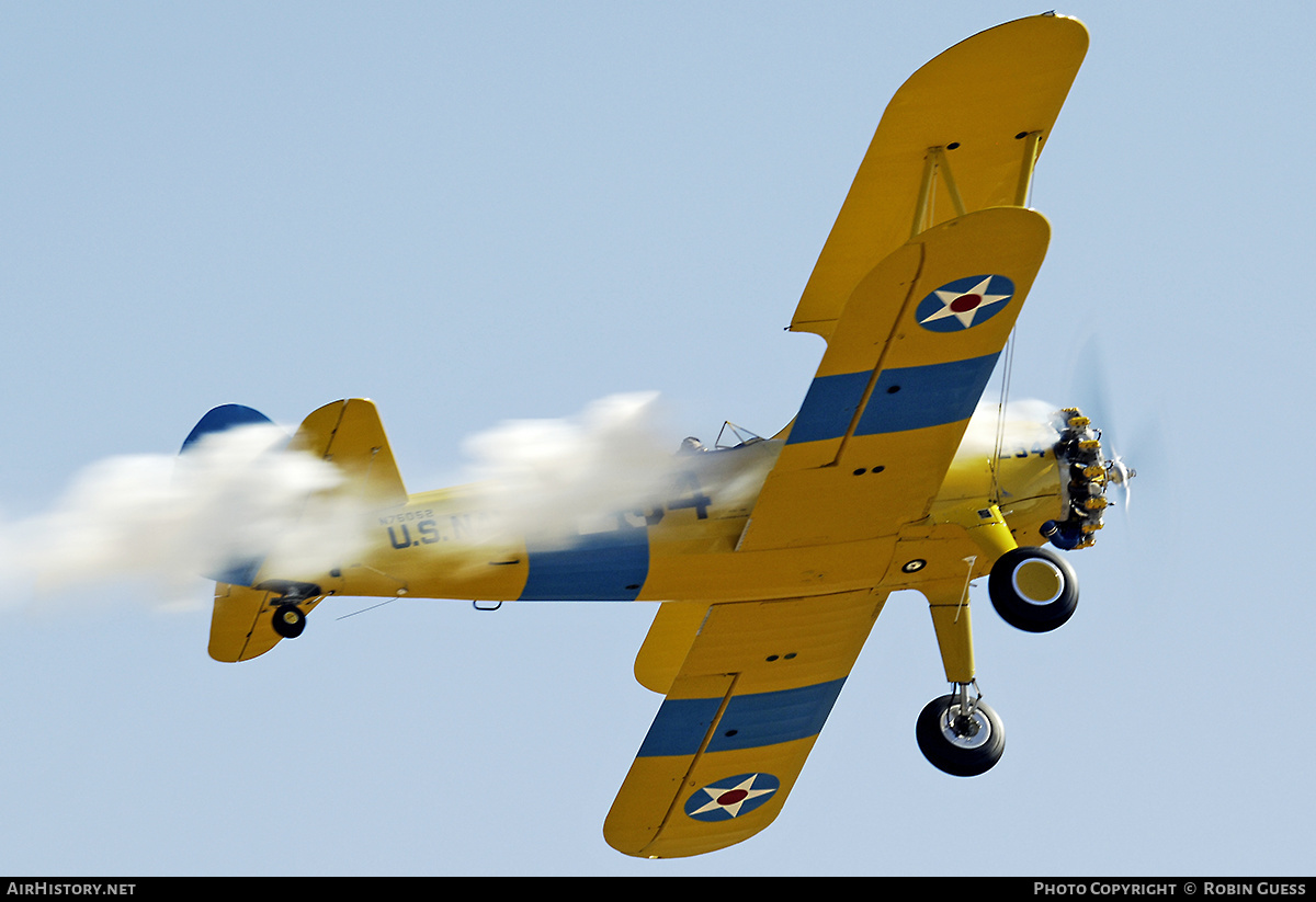 Aircraft Photo of N75052 | Boeing N2S-3 Kaydet (B75N1) | USA - Navy | AirHistory.net #358085