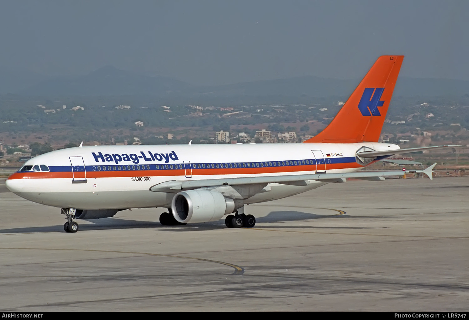 Aircraft Photo of D-AHLC | Airbus A310-308 | Hapag-Lloyd | AirHistory.net #358097