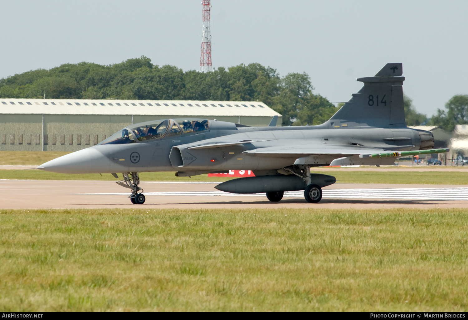 Aircraft Photo of 39814 | Saab JAS 39B Gripen | Sweden - Air Force | AirHistory.net #358112