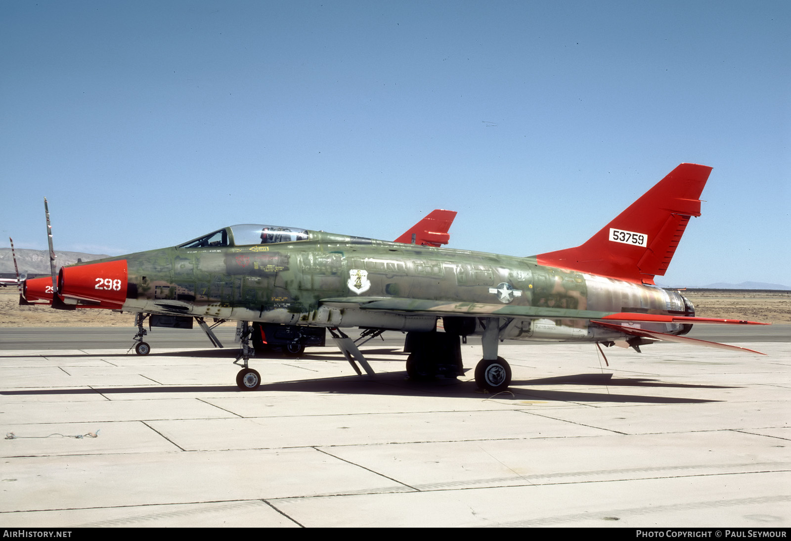 Aircraft Photo of 55-3759 / 53759 | North American QF-100D Super Sabre | USA - Air Force | AirHistory.net #358117