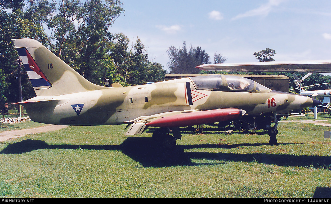 Aircraft Photo of 16 | Aero L-39C Albatros | Cuba - Air Force | AirHistory.net #358129