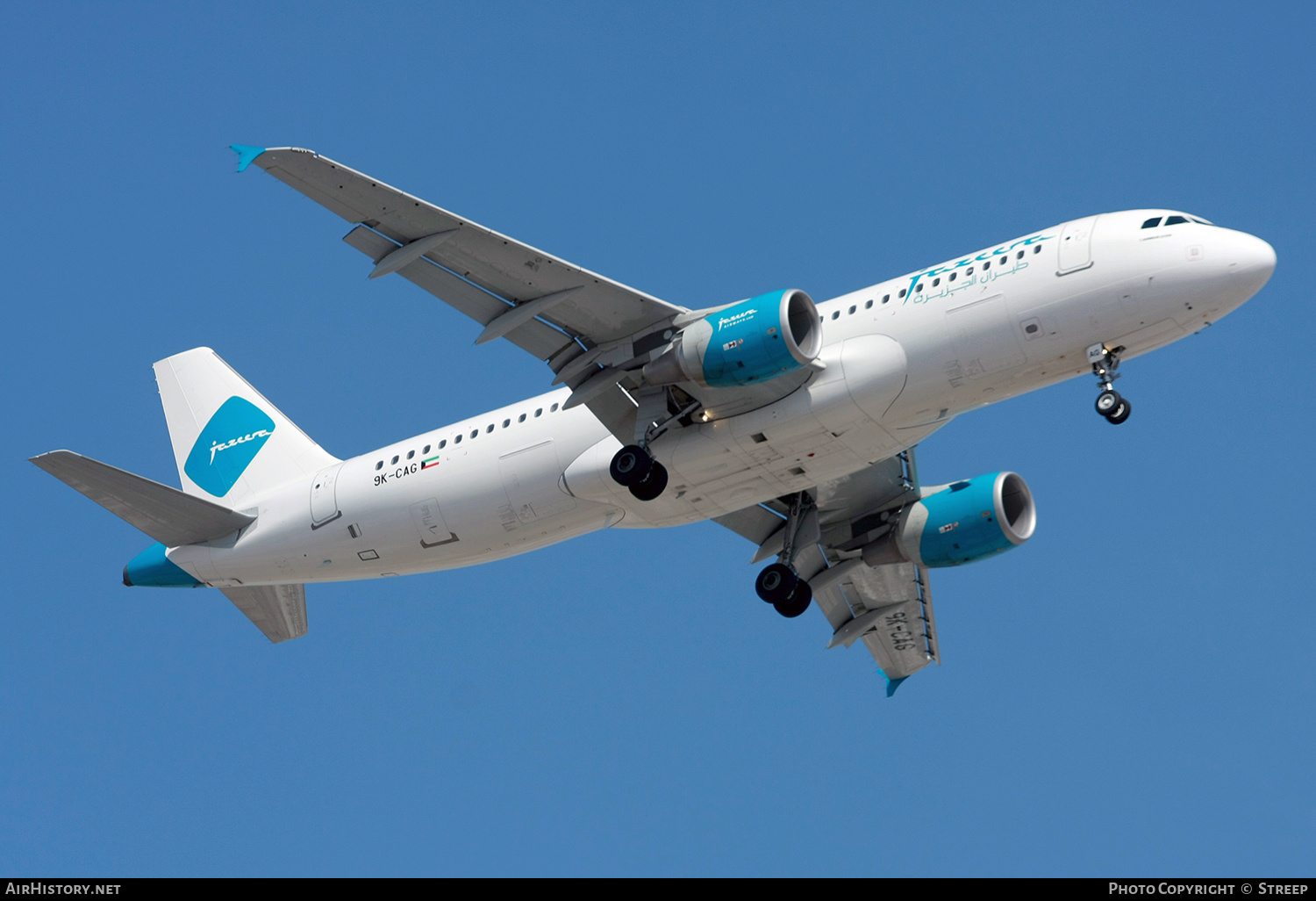 Aircraft Photo of 9K-CAG | Airbus A320-214 | Jazeera Airways | AirHistory.net #358135