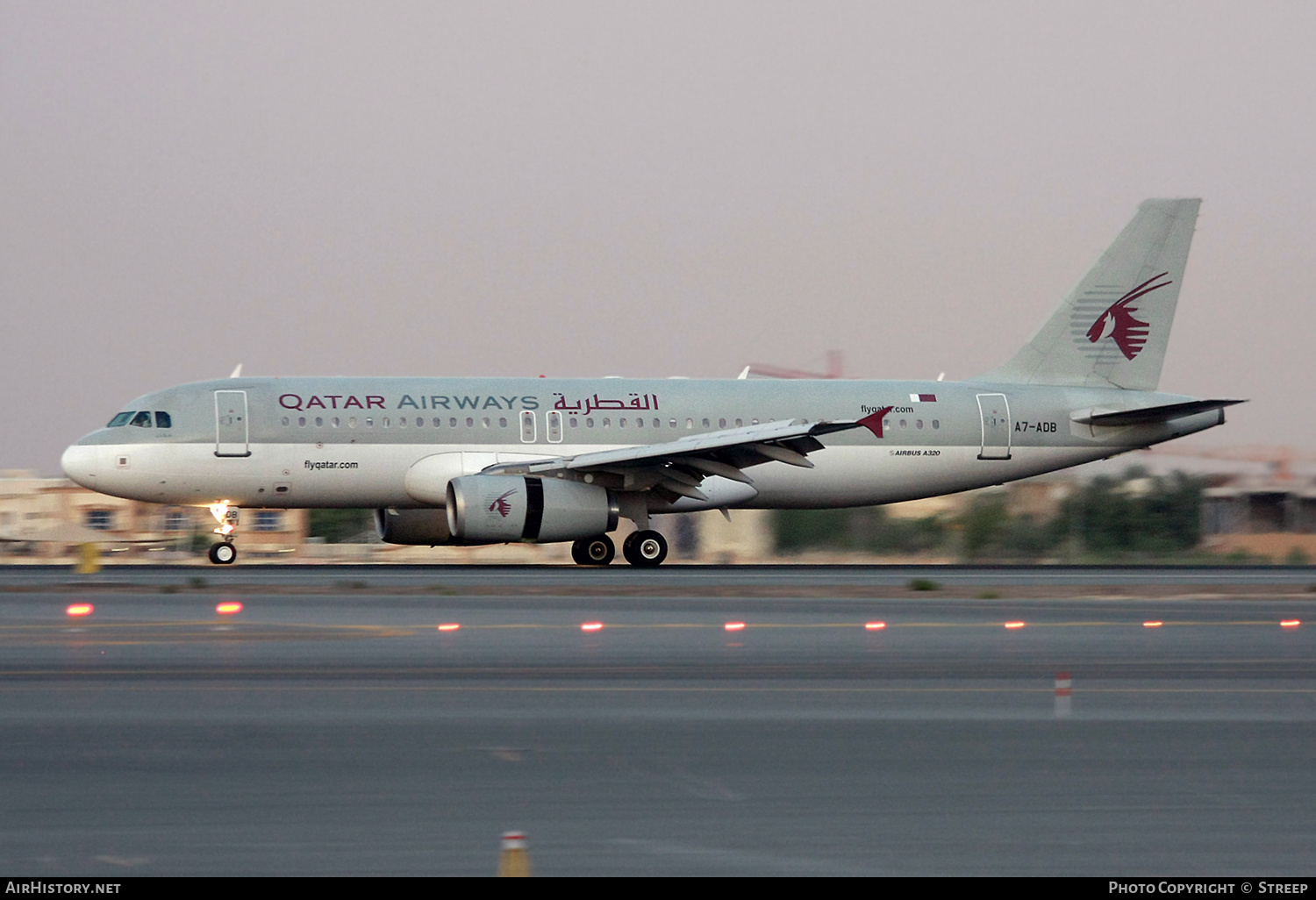 Aircraft Photo of A7-ADB | Airbus A320-232 | Qatar Airways | AirHistory.net #358138