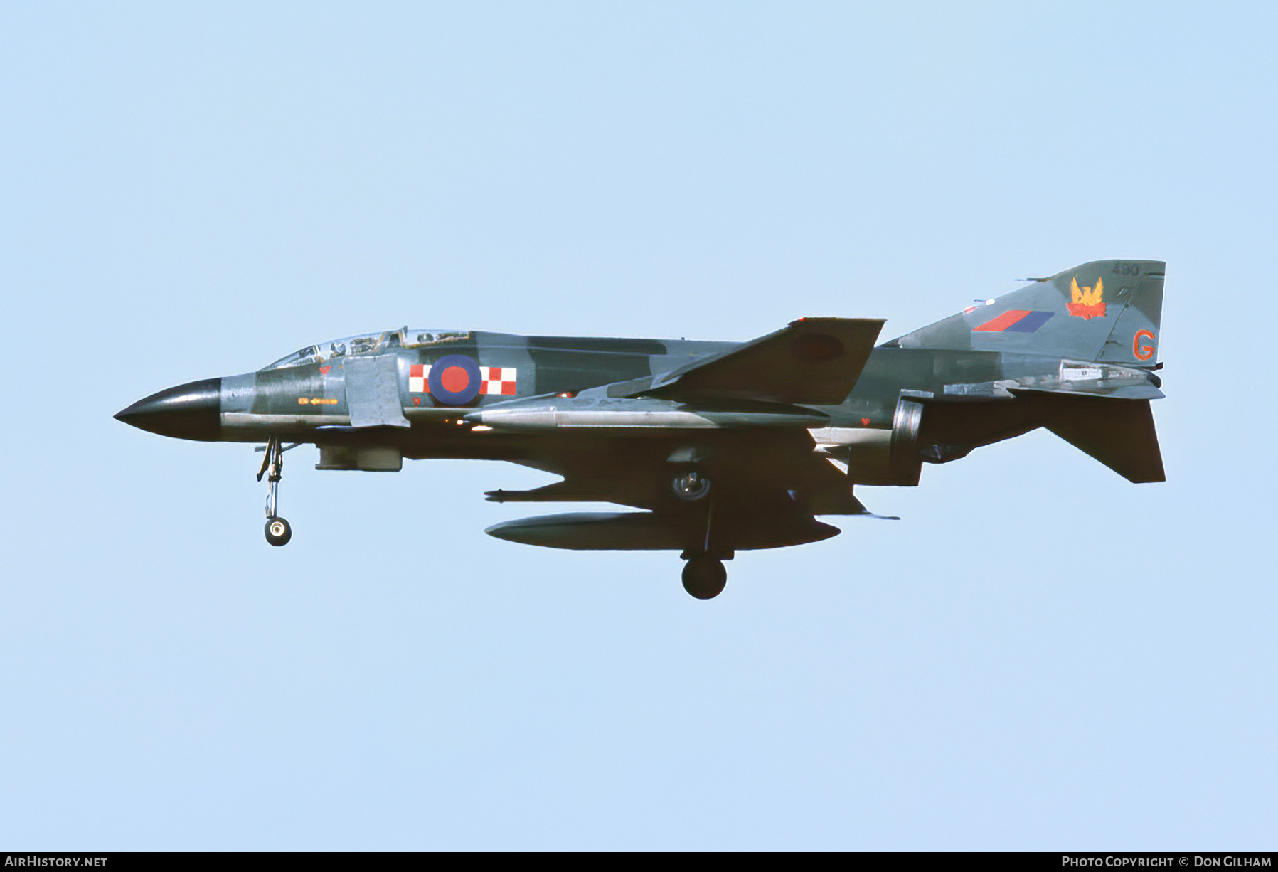 Aircraft Photo of XV490 | McDonnell Douglas F-4M Phantom FGR2 | UK - Air Force | AirHistory.net #358143