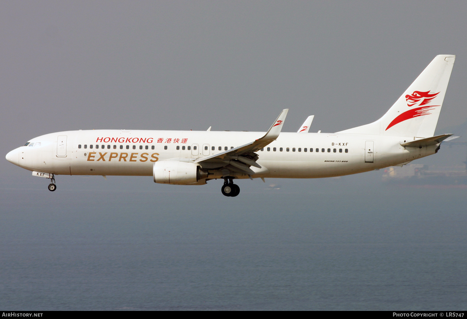 Aircraft Photo of B-KXF | Boeing 737-808 | Hong Kong Express | AirHistory.net #358153