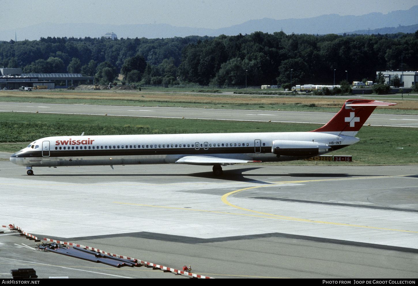Aircraft Photo of HB-INT | McDonnell Douglas MD-81 (DC-9-81) | Swissair | AirHistory.net #358163