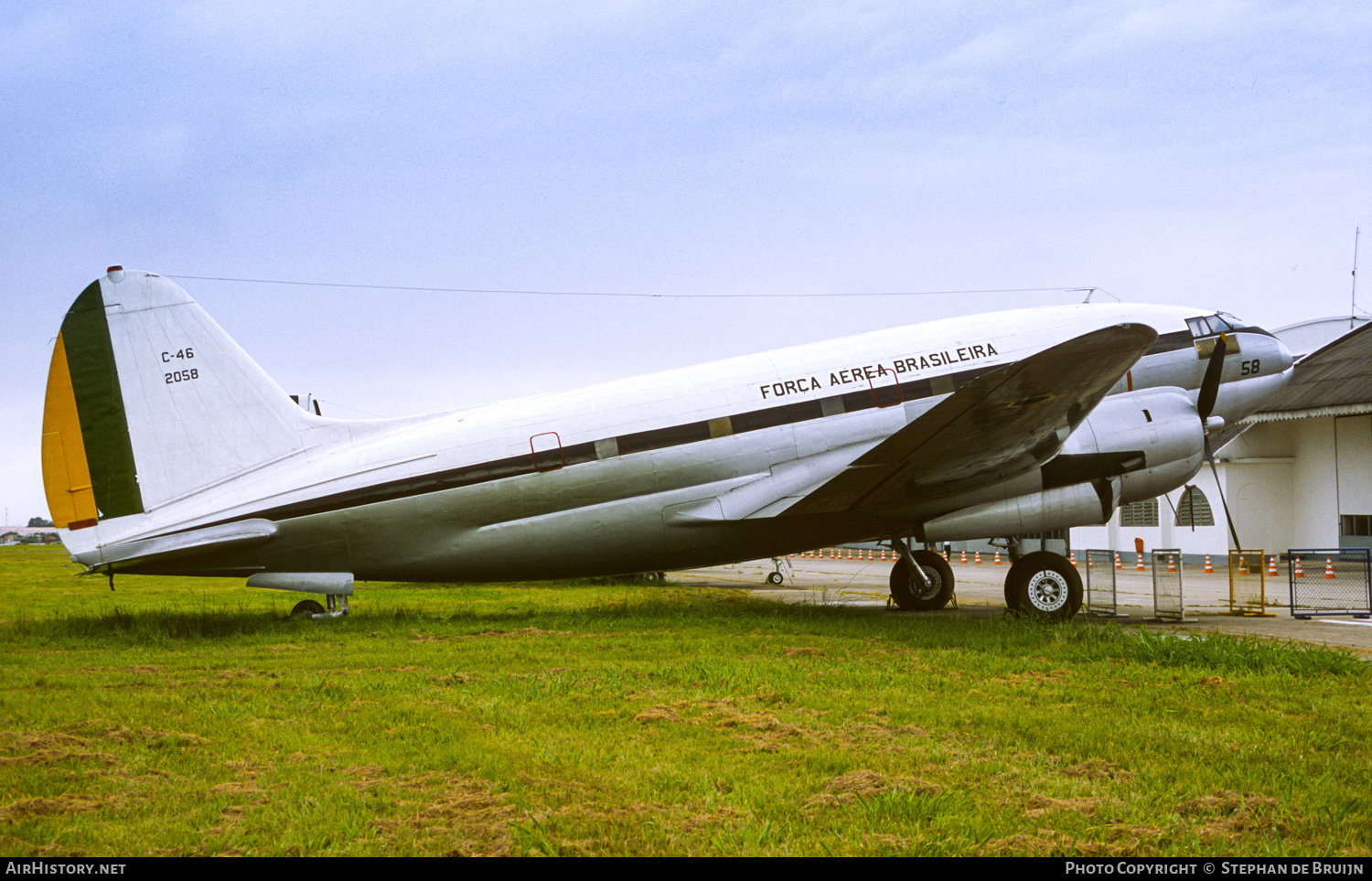 Aircraft Photo of 2058 | Curtiss C-46 Commando | Brazil - Air Force | AirHistory.net #358172