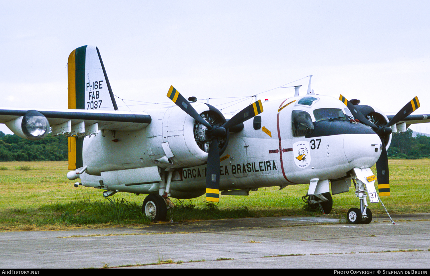 Aircraft Photo of 7037 | Grumman P-16E Tracker | Brazil - Air Force | AirHistory.net #358173