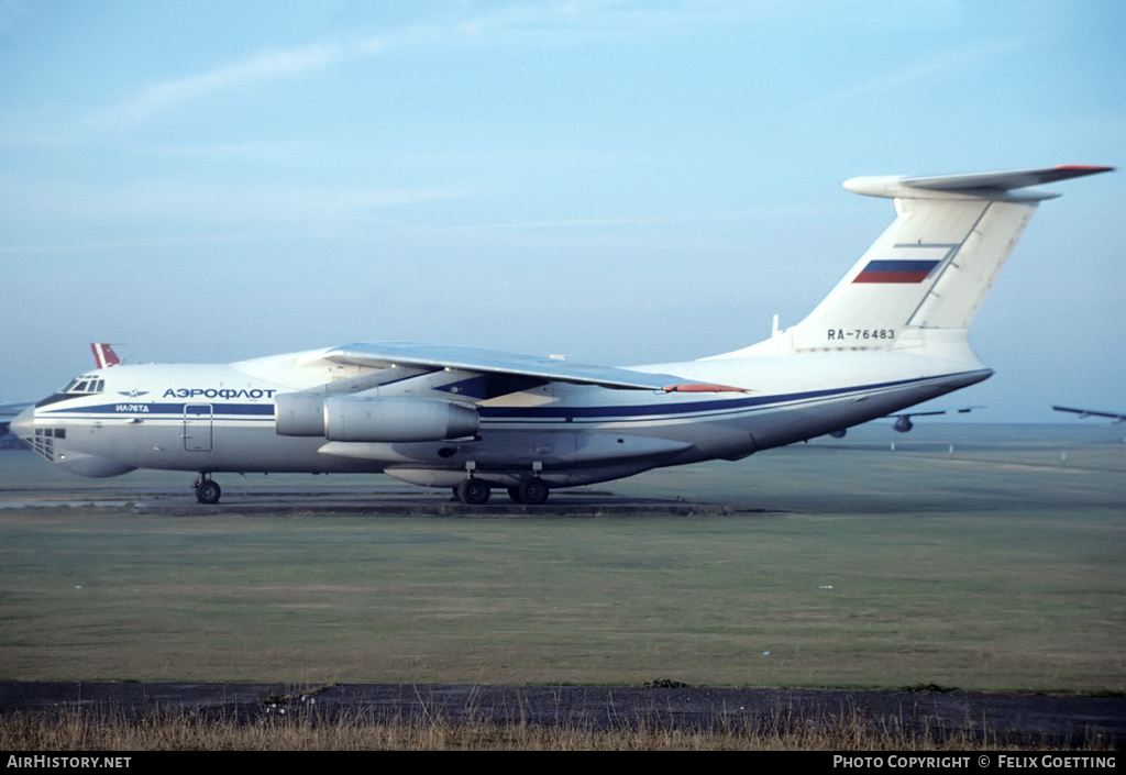Aircraft Photo of RA-76483 | Ilyushin Il-76TD | Aeroflot | AirHistory.net #358225