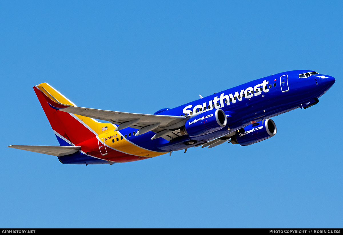 Aircraft Photo of N7883A | Boeing 737-76Q | Southwest Airlines | AirHistory.net #358226