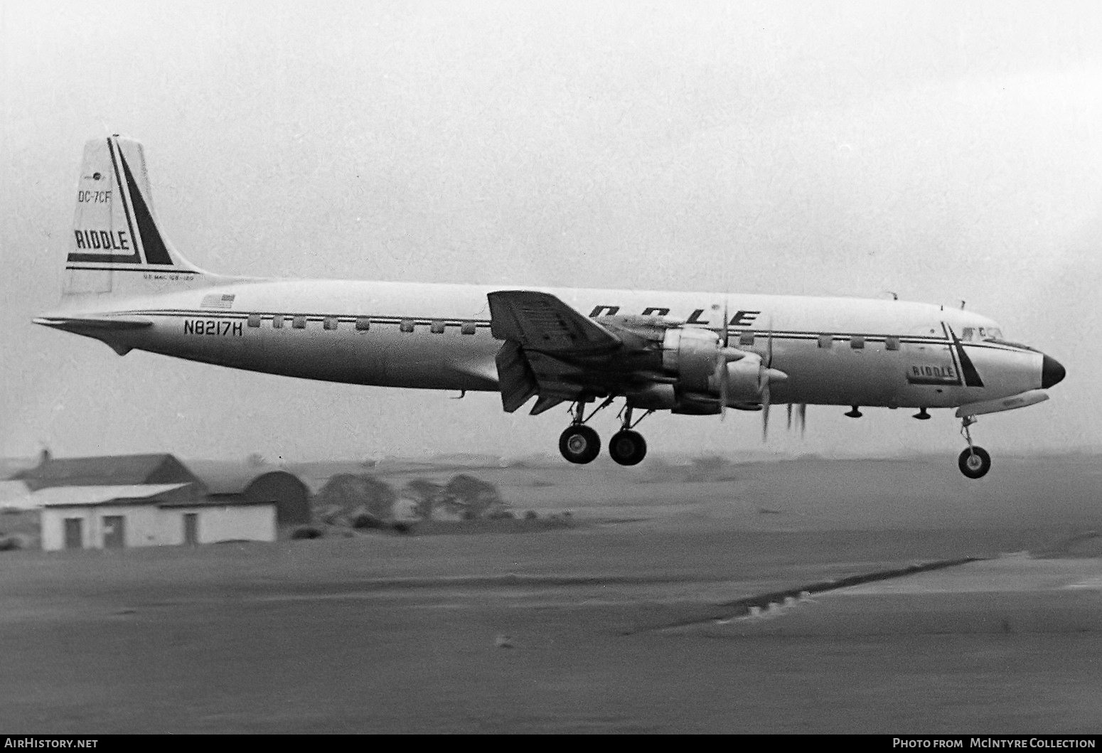 Aircraft Photo of N8217H | Douglas DC-7C(F) | Riddle Airlines | AirHistory.net #358251