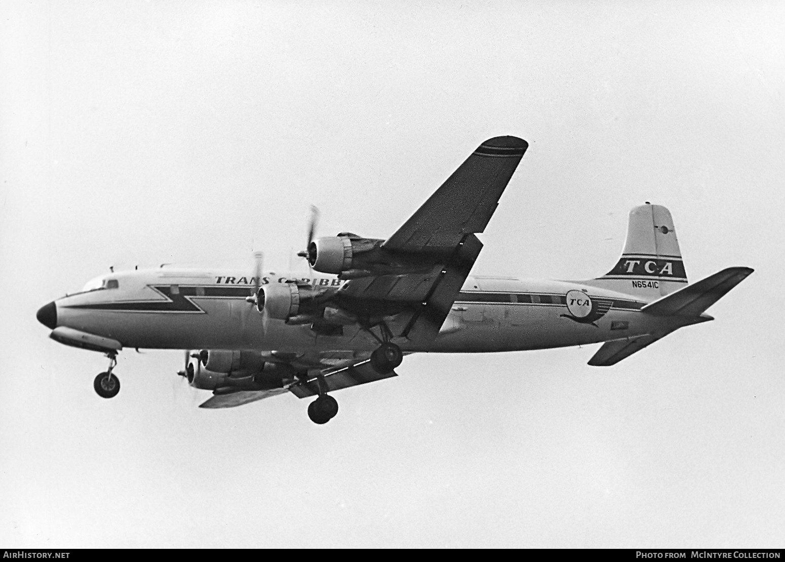 Aircraft Photo of N6541C | Douglas DC-6A | Trans Caribbean Airways - TCA | AirHistory.net #358252