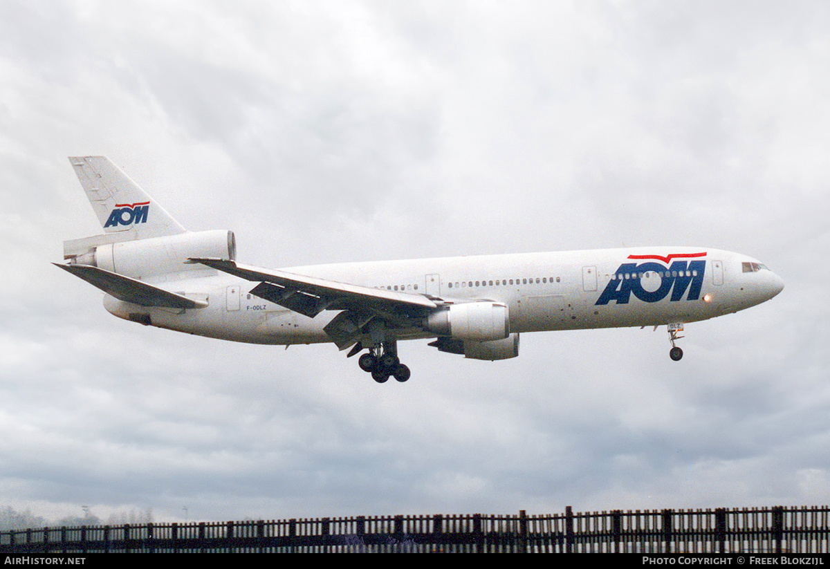 Aircraft Photo of F-ODLZ | McDonnell Douglas DC-10-30 | AOM French Airlines | AirHistory.net #358263