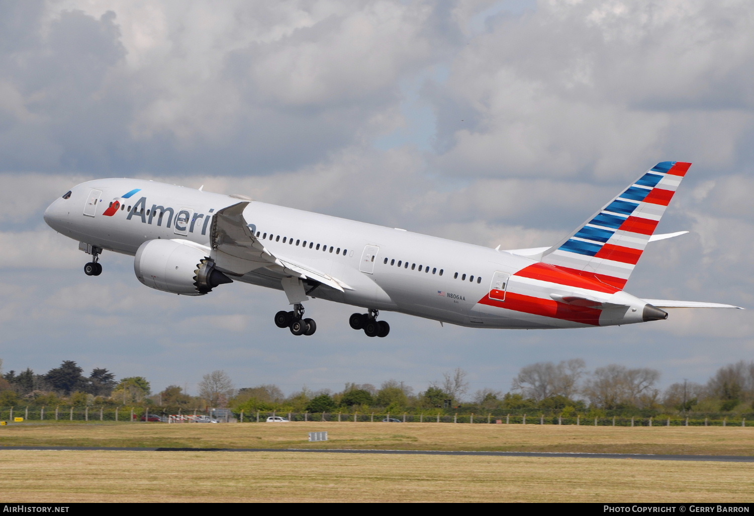 Aircraft Photo of N806AA | Boeing 787-8 Dreamliner | American Airlines | AirHistory.net #358309