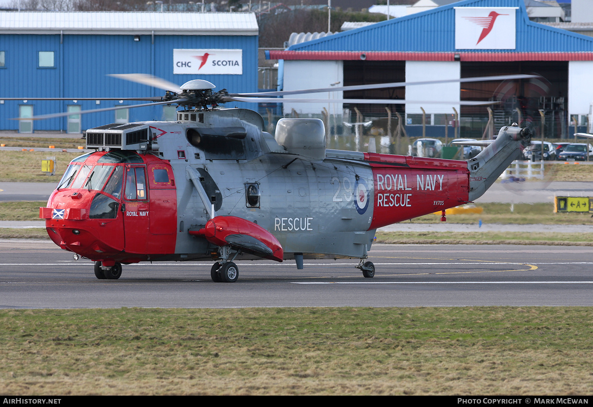 Aircraft Photo of XV705 | Westland WS-61 Sea King HU5SAR | UK - Navy | AirHistory.net #358317